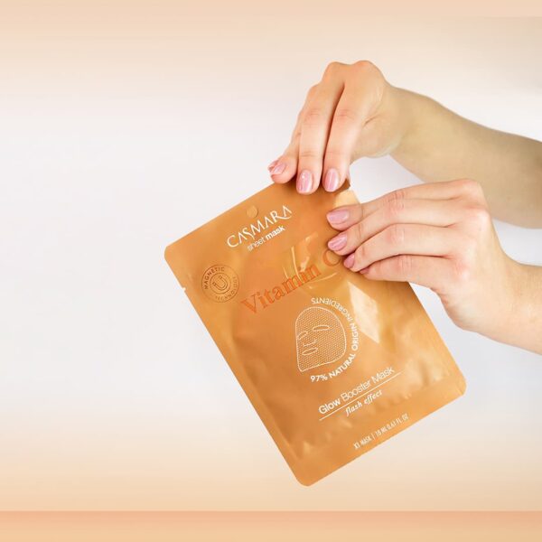 GLOW BOOSTER SHEET MASK (VITAMIN C) CASMARA UK