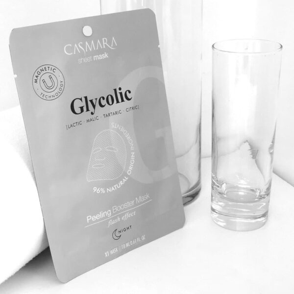 EELING BOOSTER SHEET MASK (GLYCOLIC) CASMARA MASKS UK