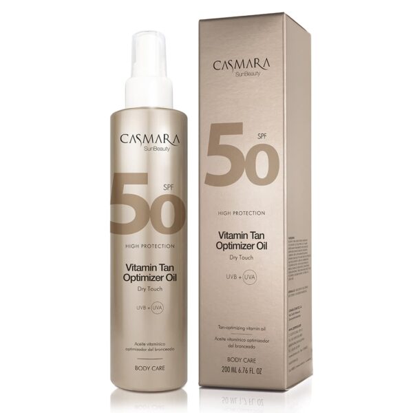 Vitamin Tan Optimizer Oil SPF 50 casmara UK opti