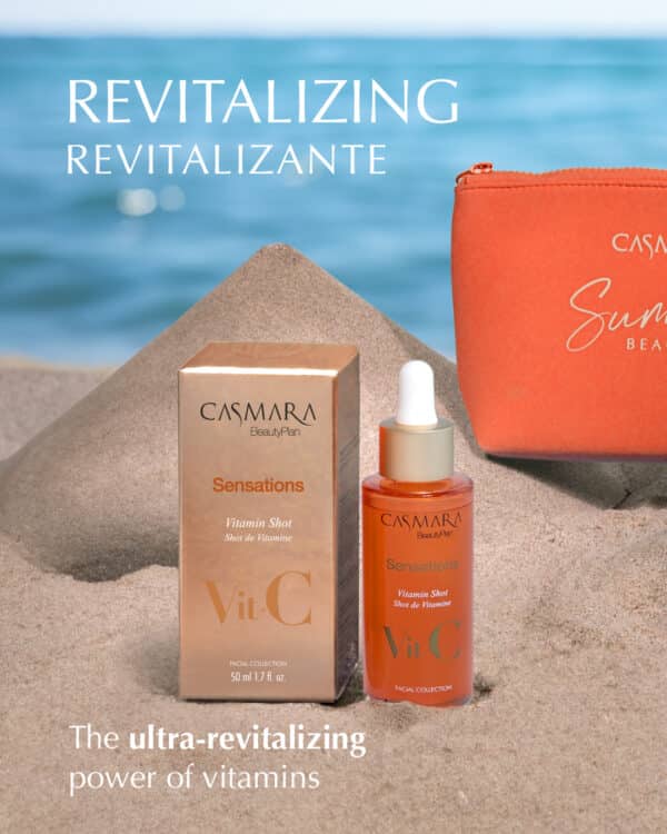 Casmara Summer Vitamin Set – Vitamin C Serum + SPF Bag Kit